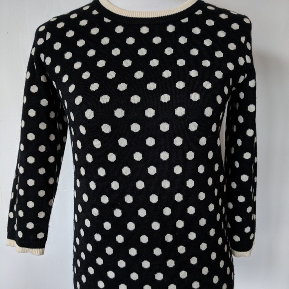 Kate Spade Black White Polka Dots 